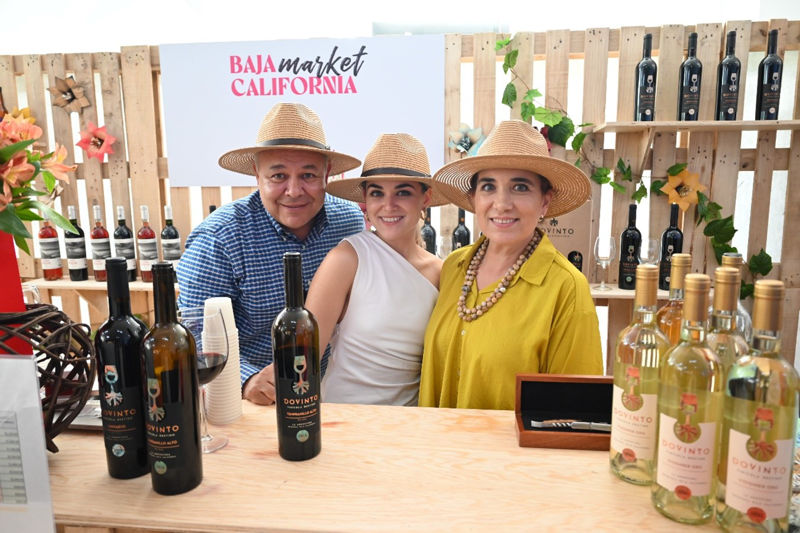 En Punto México, muestra y venta de vinos del Valle de Guadalupe, Baja California.