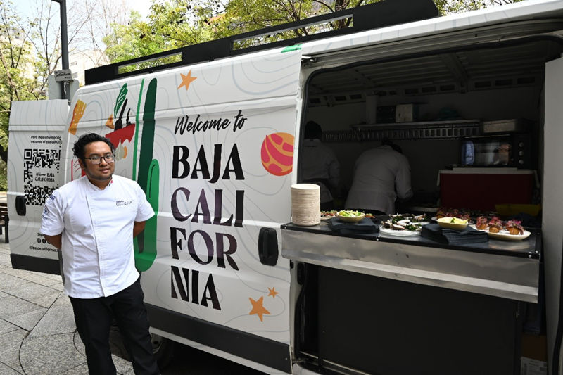 Muestra gastronómica del estado de Baja California en Punto México Polanco.