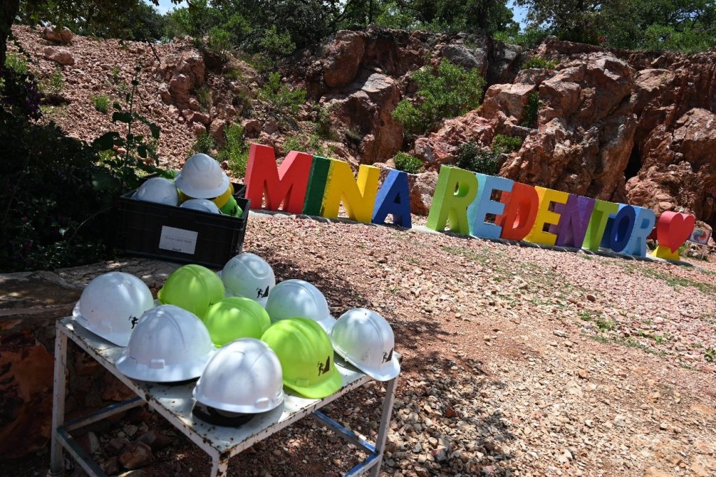 Mina “El Redentor” ubicada en la comunidad de La Trinidad en Tequisquiapan.