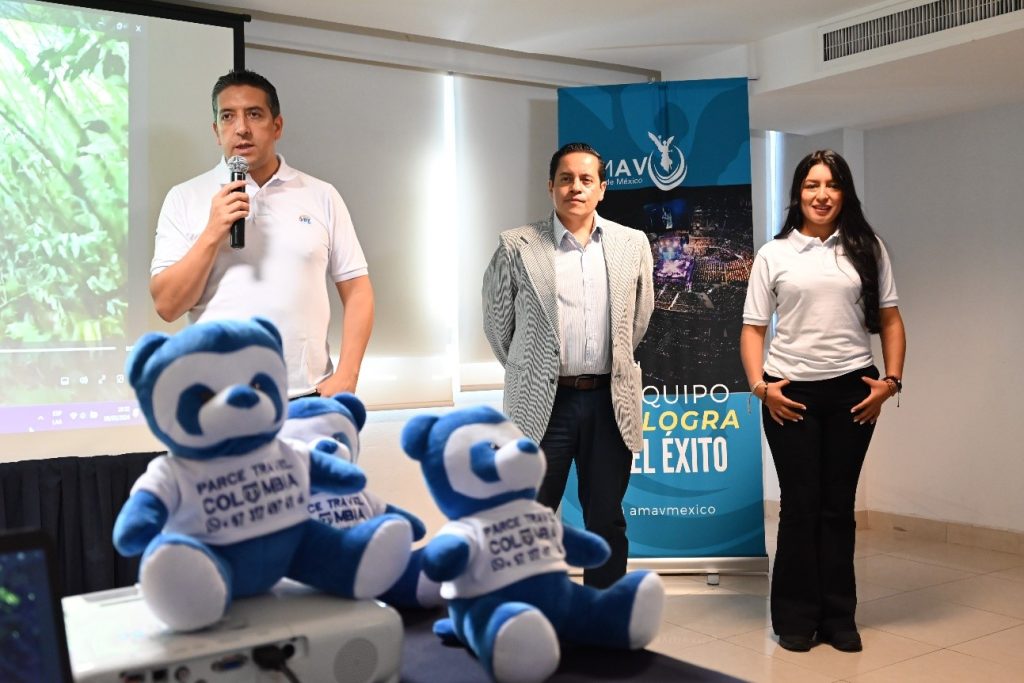 Parce Travel Colombia y AMAV CDMX imparten seminario de producto Colombia.