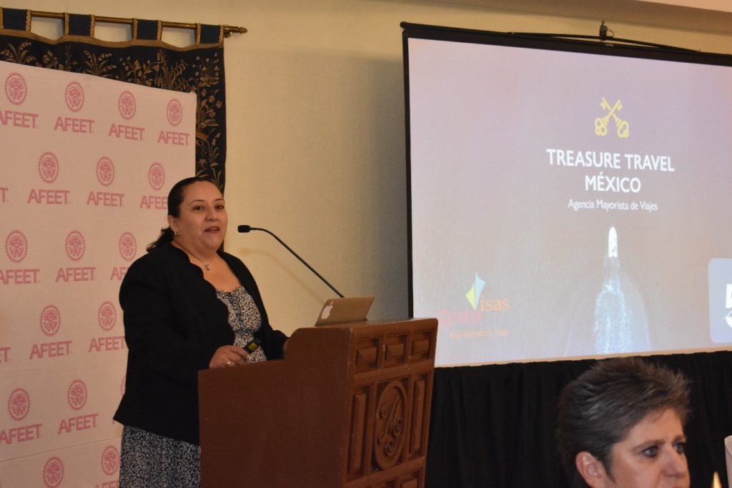 Mayte Camacho, Directora General de Treasure Travel México.