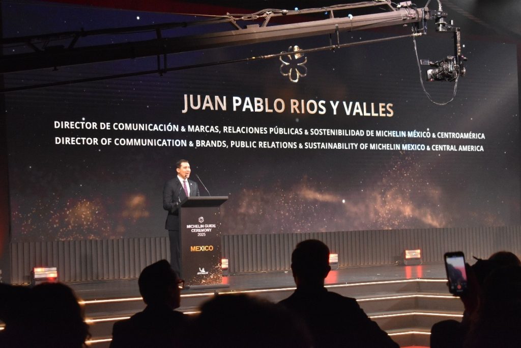 Juan Pablo Rios, Director de Comunicación & Marcas, RP & Sostenibilidad de Michelin México y Centroamérica.