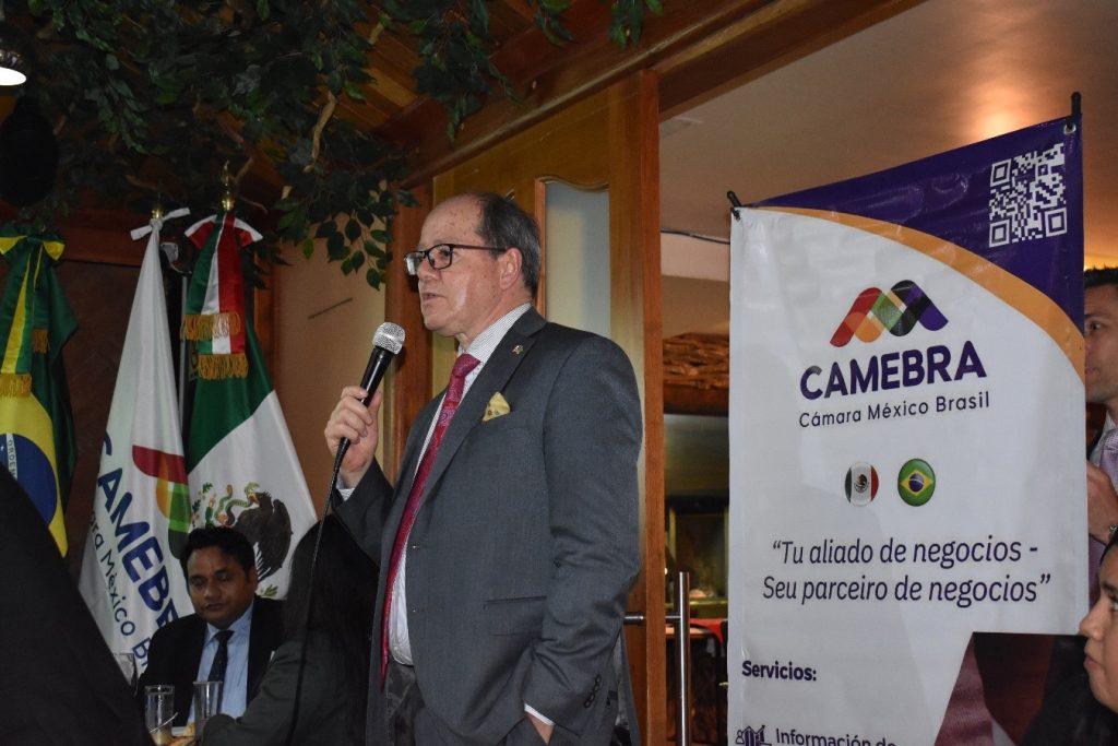 Miguel Ruiz, Presidente de la Cámara México Brasil (CAMEBRA).