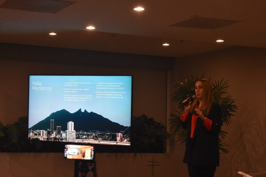 Marina Colunga, directora comercial de Iberia para América Latina.