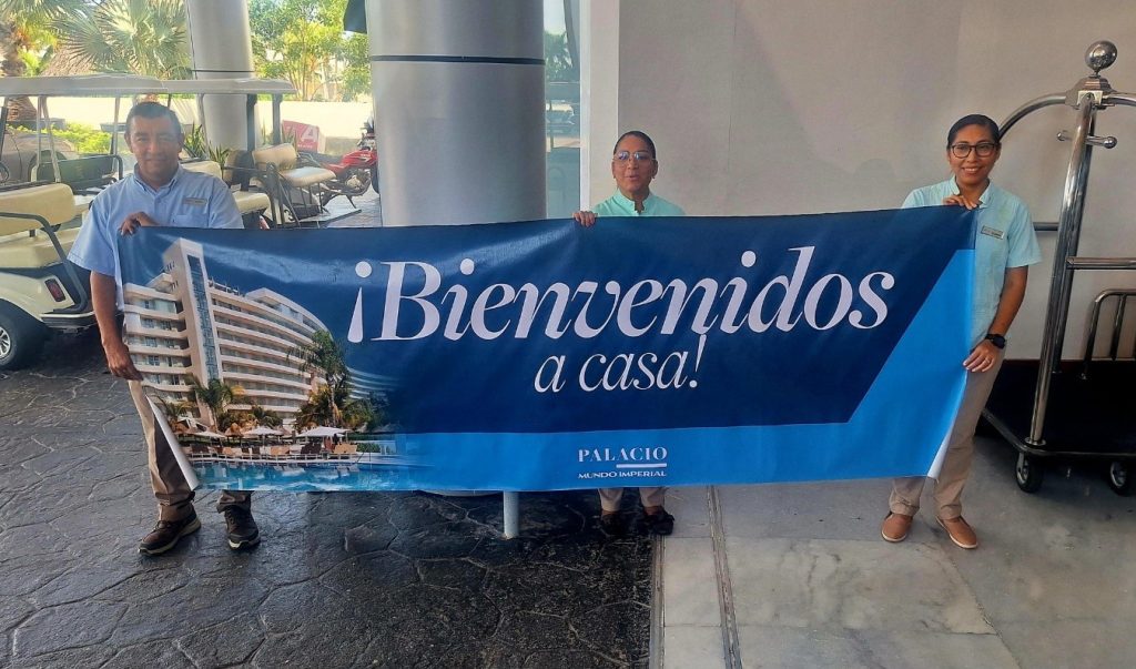Bienvenida a Palacio Mundo Imperial Acapulco.