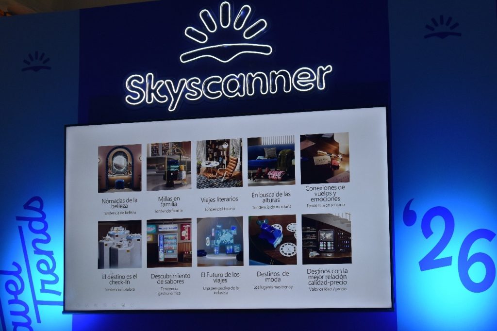 Informe de tendencias de viaje 2026 de Skyscanner.