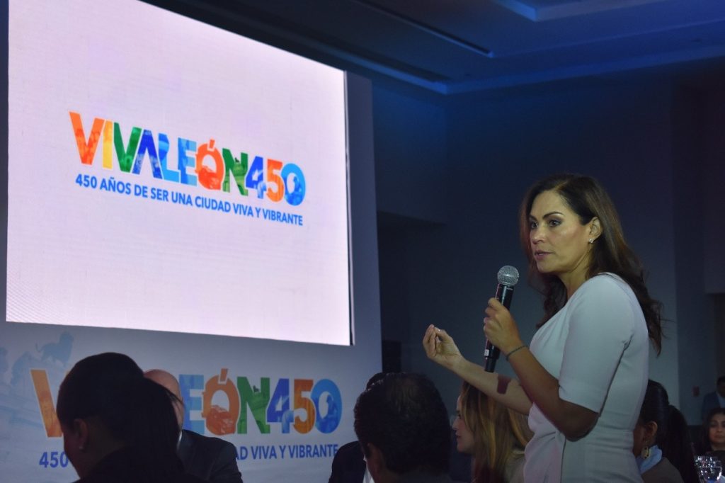 Presidenta Municipal de León, Alejandra Gutiérrez Campos.