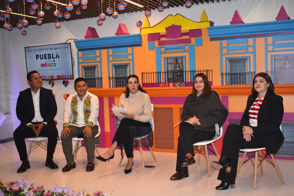 Presentación de Puebla en Punto México Polanco en la Ciudad de México.