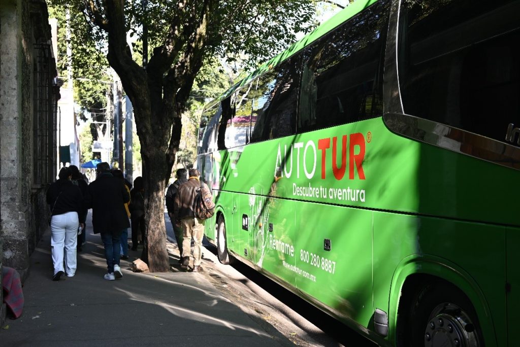 El transporte oficial estuvo a cargo de Autotur, la división de transporte turístico particular de Mobility ADO.