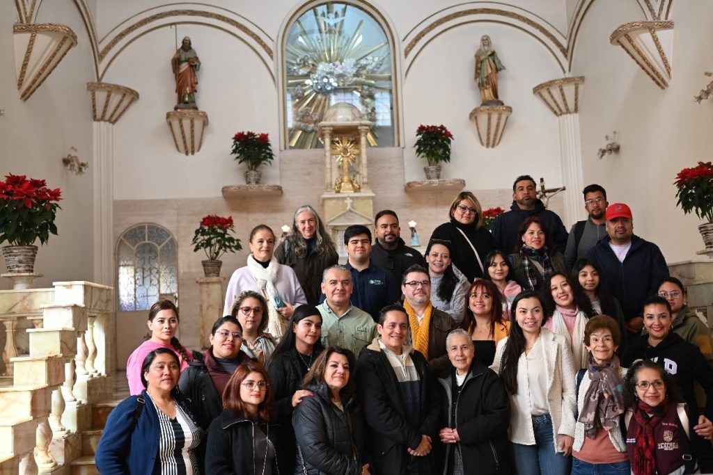 Convento de la Divina Infantita en la alcaldía del centro de Tlalpan.