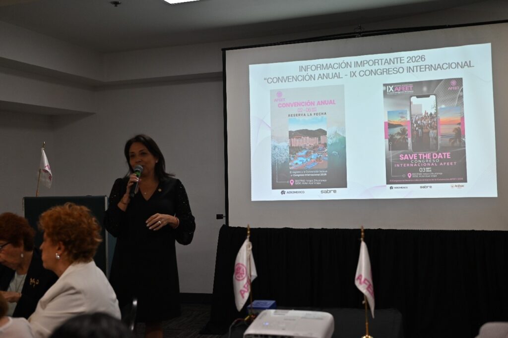 Claudia González, Presidenta de AFEET Nacional.