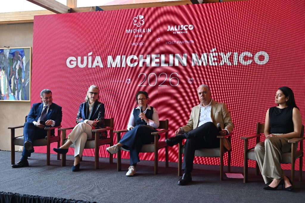 Anuncio oficial de Jalisco como ciudad anfitriona para la ceremonia de la Guía Michelin México 2026.