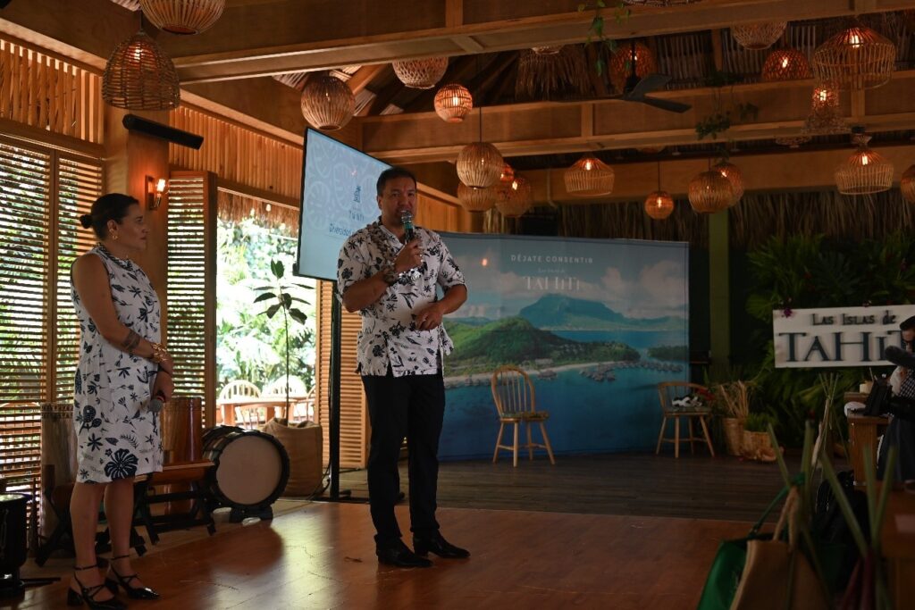 Hironui Johnston, Chief International Officer de las Islas de Tahití.