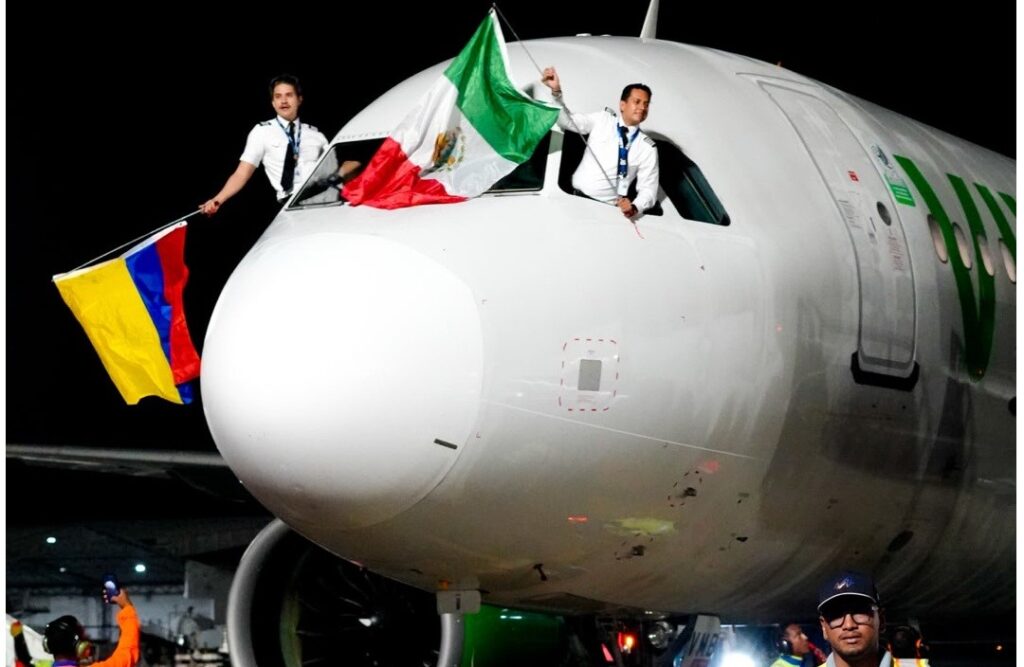 Viva celebró el inicio de sus dos nuevas rutas que conectan a la CDMX con Medellín y Cartagena, Colombia.