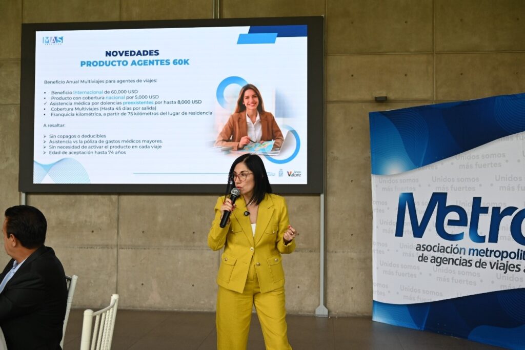 Grace Cortés, Directora Comercial de la división Travel de MAS Servicios.