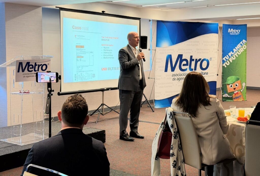 Carlos Bricka, Country Manager de Assist Card México compartió la historia y evolución de la compañía.